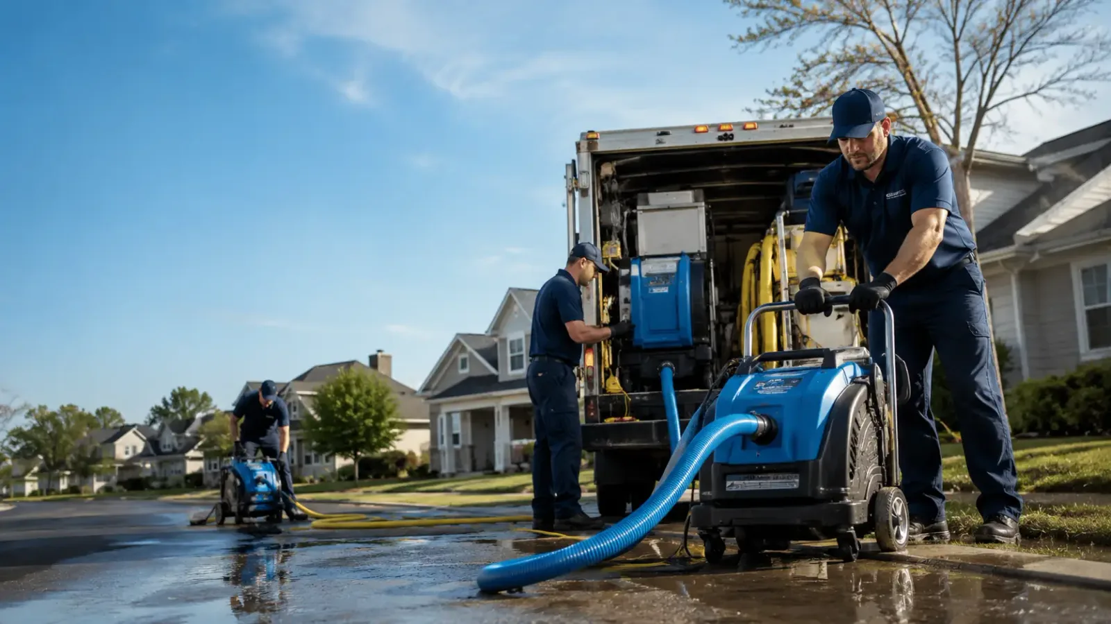 Flood Damage Cleanup in Sandoval, IL